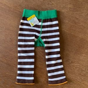6-12 MO Baby Football Leggings NWT